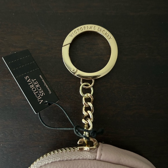 🍾 Champagne Rose Gold Cardholder On Keychain Victoria Secret NWT - Picture 8 of 10